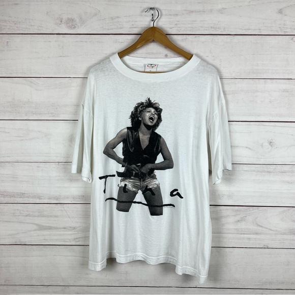 Vintage 1993 Tina Turner Tour T-Shirt XL - Picture 1 of 9